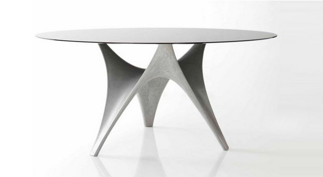 混凝土、混凝土桌子