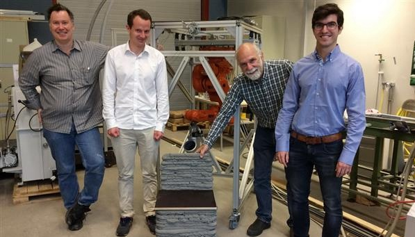 混凝土、混凝土3D打印機 、可移動混凝土3D打印機 