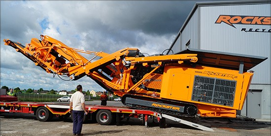 破碎機、移動破碎機