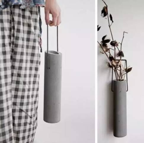 混凝土、混凝土花瓶