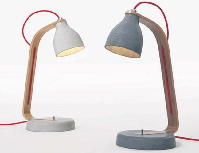 混凝土、Heavy Desk桌燈