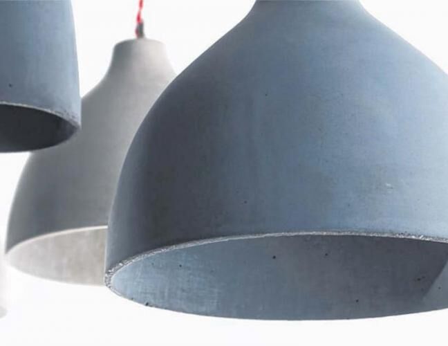 混凝土、Heavy燈罩