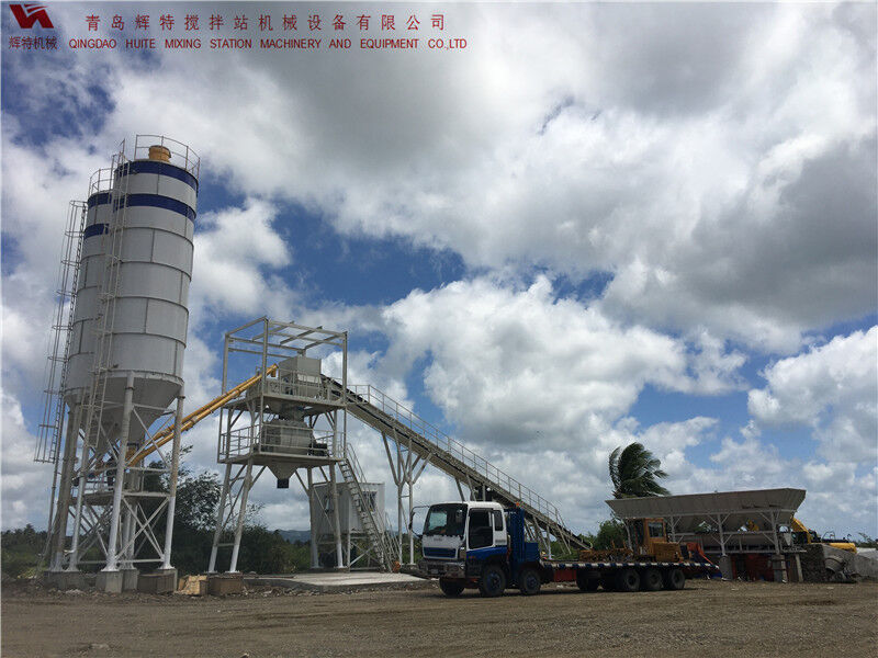 HZS60混凝土攪拌站 輝特機械 根據客戶需求改動 HZS60混凝土攪拌站 輝特機械 根據客戶需求改動