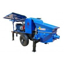 細(xì)石混凝土泵品牌，山東歐曼機(jī)械，明智的選擇