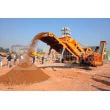 沖擊式移動破碎站