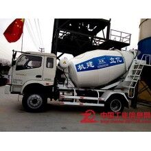 混凝土攪拌運(yùn)輸車6立方福田底盤，進(jìn)口